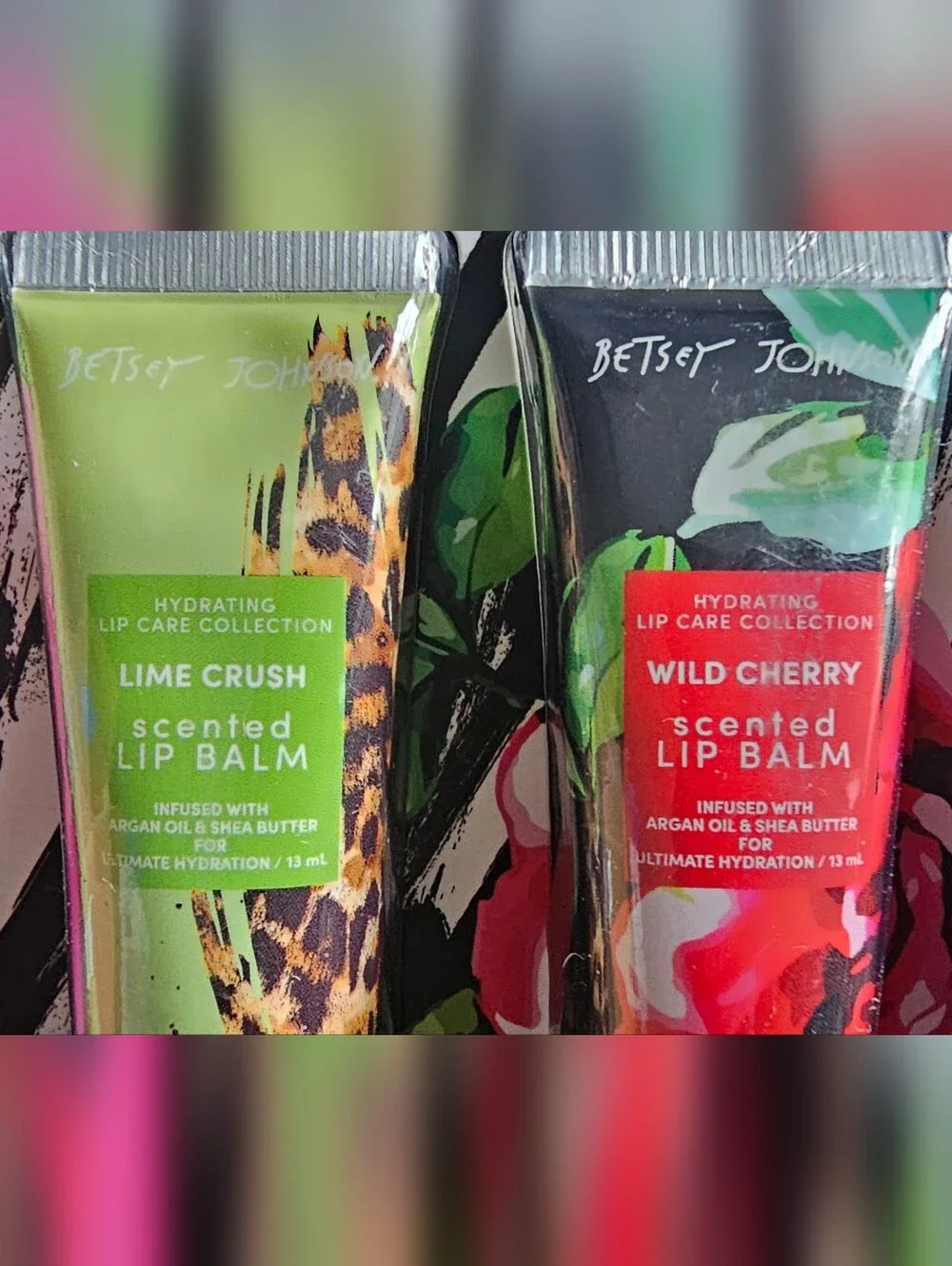 Betsey Johnson 7pc Hydrating Lip Balm Collection